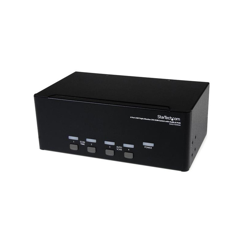 Switch KVM DVI triplo USB