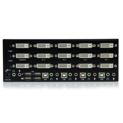 Switch KVM DVI triplo USB