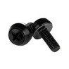 M6 Mounting Screws - 100 Pack Black