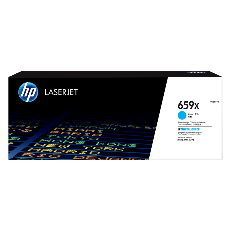 HP 659X High Yield Cyan Org LaserJet Toner Cartridge | APLIUM