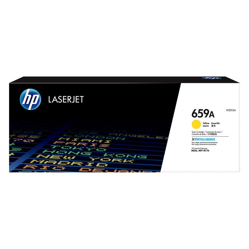 HP 659A Yellow Original LaserJet Toner Cartridge | APLIUM