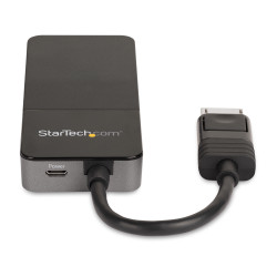 StarTech.com 3-Port Multi Monitor Adapter, DisplayPort 1.4 to 3x 4K DP