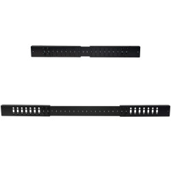 15U Open Frame Rack - 4 Post - 22-40 In. Adjustable Depth | APLIUM