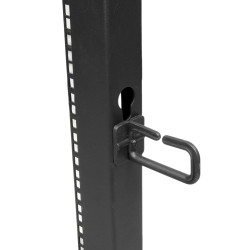18U Open Frame Rack - 4 Post - 22-40 In. Adjustable Depth | APLIUM