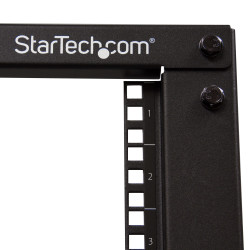 18U Open Frame Rack - 4 Post - 22-40 In. Adjustable Depth | APLIUM