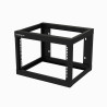 6U Wall-mount Rack Open Frame 18 In. Deep - Steel | APLIUM