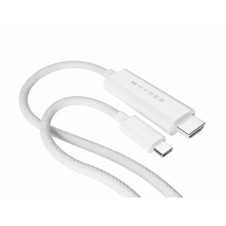 4K USB-C to HDMI Cable - White