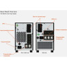 Vertiv EDGE - UPS - CA 230 V - 675 vatios - 750 VA - 9 Ah - USB - cone