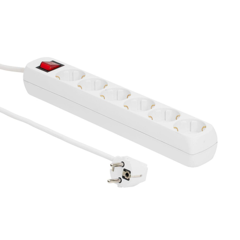 6-way Schuko Power Strip