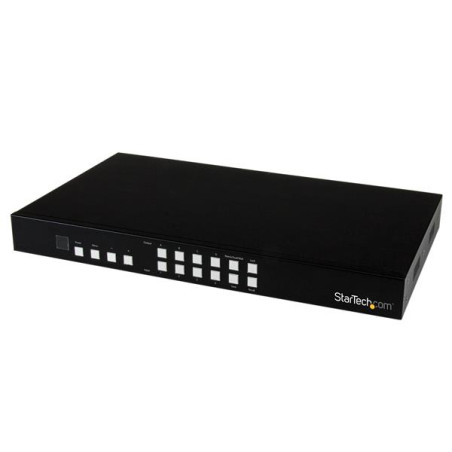 StarTech.com Switch Conmutador Matrix HDMI 4x4 con Multivisor Videowal