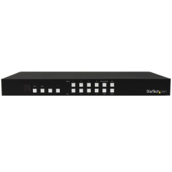 StarTech.com Switch Conmutador Matrix HDMI 4x4 con Multivisor Videowal