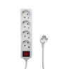 4-way Schuko Power Strip