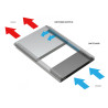 SWITCHAIR PASSIVE SINGLE SIDE INTAKE 1U