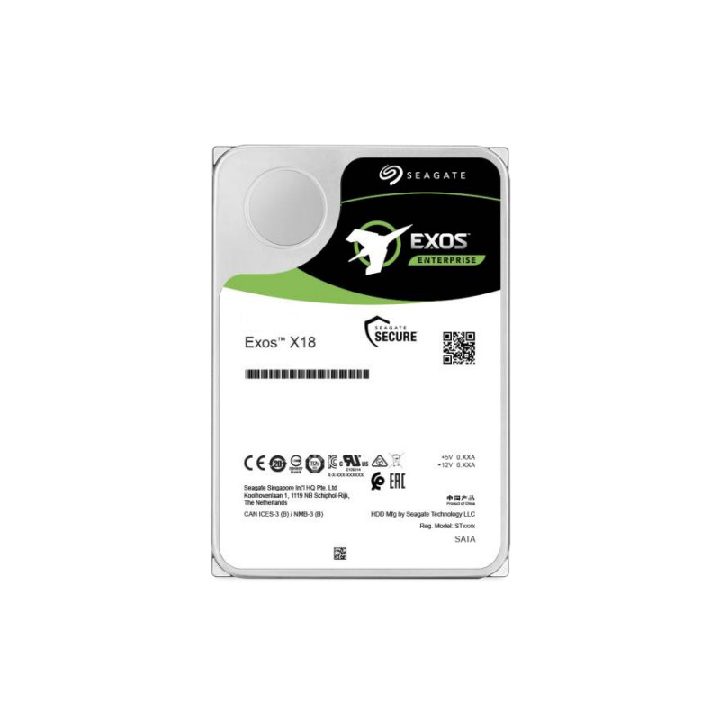 Seagate Exos X18 ST10000NM016G - Disco duro - Enterprise - c | APLIUM