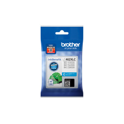 Brother LC462XLC - Gran capacidad - cián - original - cartucho de tint