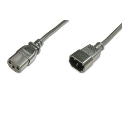 Digitus AK-440201-018-S cable de transmisión Negro 1,8 m IEC | APLIUM