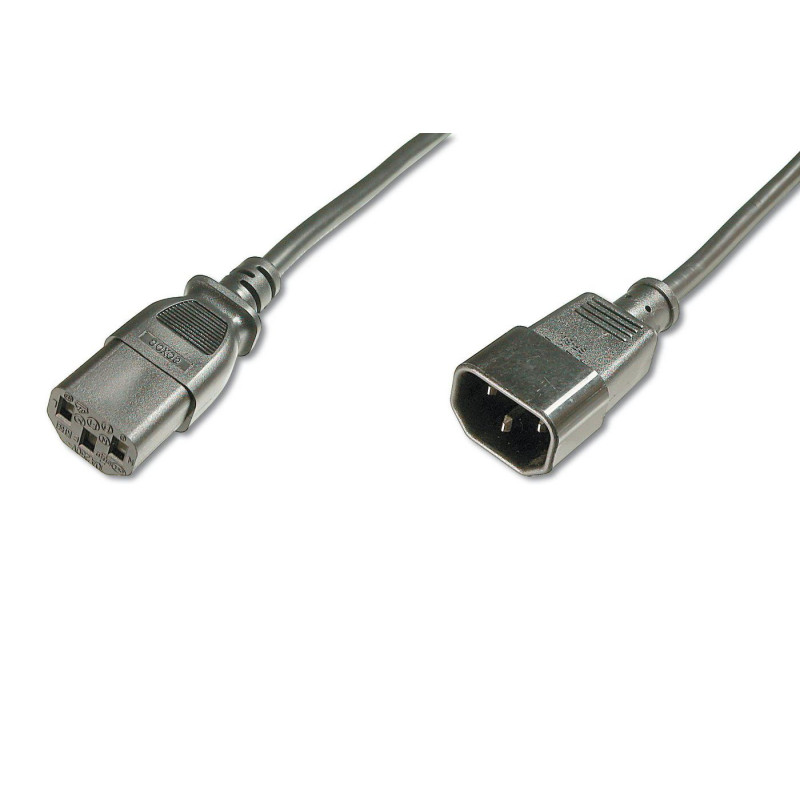 Digitus AK-440201-018-S cable de transmisión Negro 1,8 m IEC | APLIUM