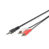Audio adapter cable, stereo