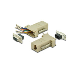 Adaptor, DB9, RJ45, Modular