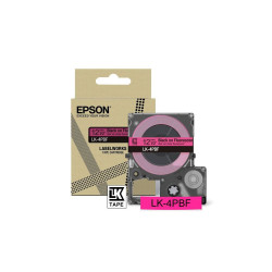 Epson LabelWorks LK-4PBF - Negro sobre fluorescente - Rollo (1,2 cm x