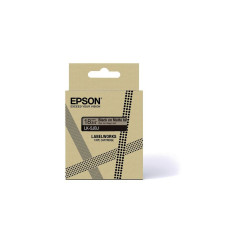 Epson LabelWorks LK-5JBJ - Negro sobre beige mate - rollo (1,8 cm x 8