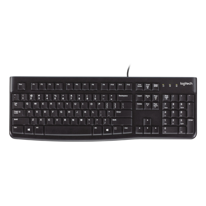 K120 Keyboard Black Croatia/Slovenia