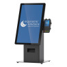 Counter mounted self service