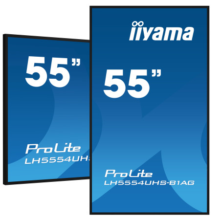 Iiyama LH5554UHS-B1AG - 55" Clase diagonal LH54 Series pantalla LCD co