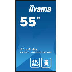 Iiyama LH5554UHS-B1AG - 55" Clase diagonal LH54 Series pantalla LCD co