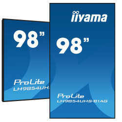 Iiyama LH9854UHS-B1AG - 98" Clase diagonal LH54 Series pantalla LCD co
