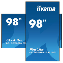 Iiyama LH9854UHS-B1AG - 98" Clase diagonal LH54 Series pantalla LCD co
