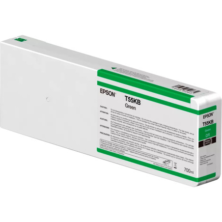Epson T55KB - 700 ml - verde - original - cartucho de tinta - para Sur