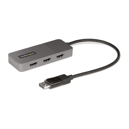 StarTech.com Hub MST de 3 Puertos - DisplayPort a 3x HDMI 4K60 - Divis