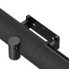 P50 Vbs Wall Mount Click On Bracket Black | APLIUM