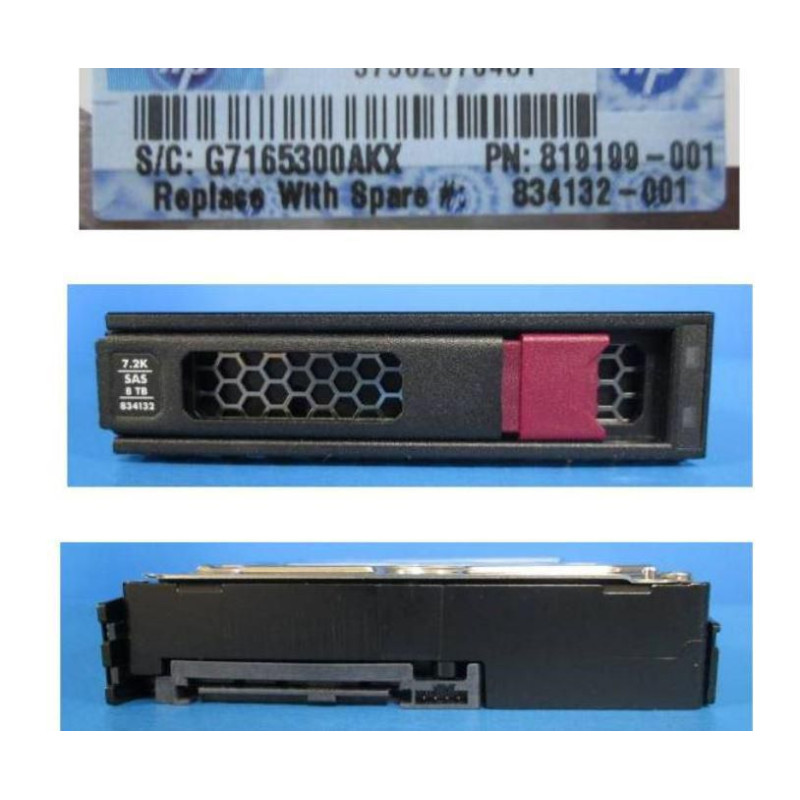 8TB SAS hard drive - 12 Gb/s
