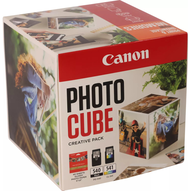 Canon Photo Cube Creative Pack - Brillante - paquete de 2 - negro, col