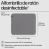HP 105 - Alfombrilla de ratón - desinfectable - gris | APLIUM