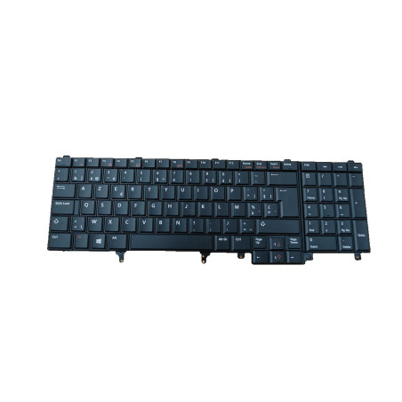 Belgium AZERTY layout keyboard