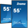 Monitor Iiyama 55" 3840X2160, 4K UHD IPS Panel, 1% Haze, Lan | APLIUM