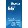 Monitor Iiyama 55" 3840X2160, 4K UHD IPS Panel, 1% Haze, Lan | APLIUM