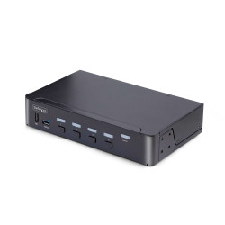 4-PORT Displayport Kvm Switch - 8K 60HZ Hotkeys Taa Complian | APLIUM
