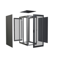 Vertiv Knürr - Rack armario - gris claro, RAL 7035 - 42U - 1 | APLIUM