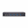 StarTech.com Switch KM/USB de 4 Puertos con Conmutación por | APLIUM