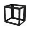 9U Wall-mount Rack Open Frame 18 In. Deep - Steel | APLIUM