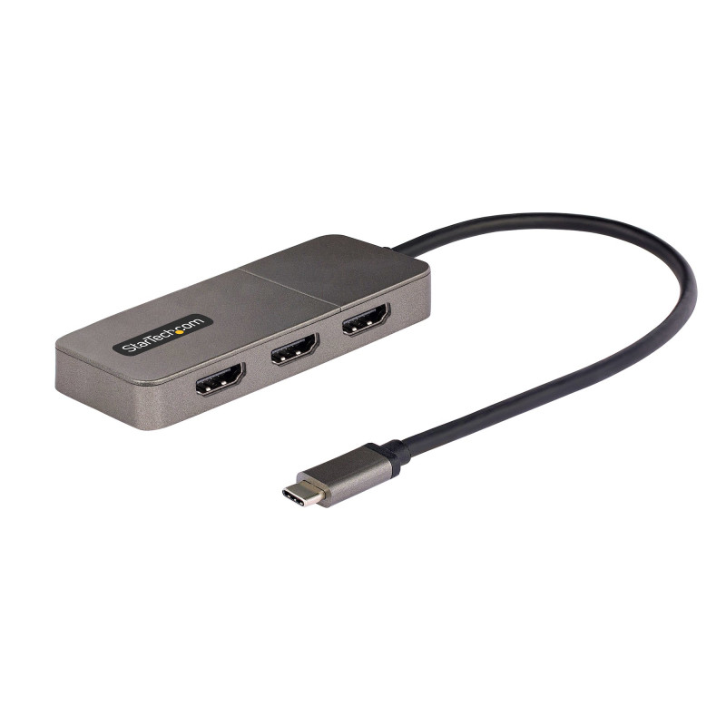 3-PORT Usb-c Mst Hub HDMI - Triple 4K 60HZ Windows Only | APLIUM