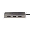 3-PORT Usb-c Mst Hub HDMI - Triple 4K 60HZ Windows Only | APLIUM