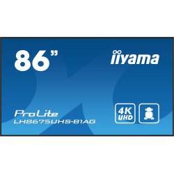 iiyama ProLite LH8675UHS-B1AG - 86" Clase diagonal pantalla LCD con re