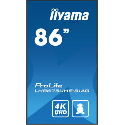 iiyama ProLite LH8675UHS-B1AG - 86" Clase diagonal pantalla LCD con re