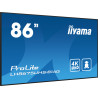 iiyama ProLite LH8675UHS-B1AG - 86" Clase diagonal pantalla LCD con re