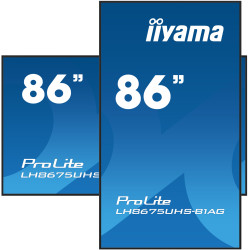 iiyama ProLite LH8675UHS-B1AG - 86" Clase diagonal pantalla LCD con re